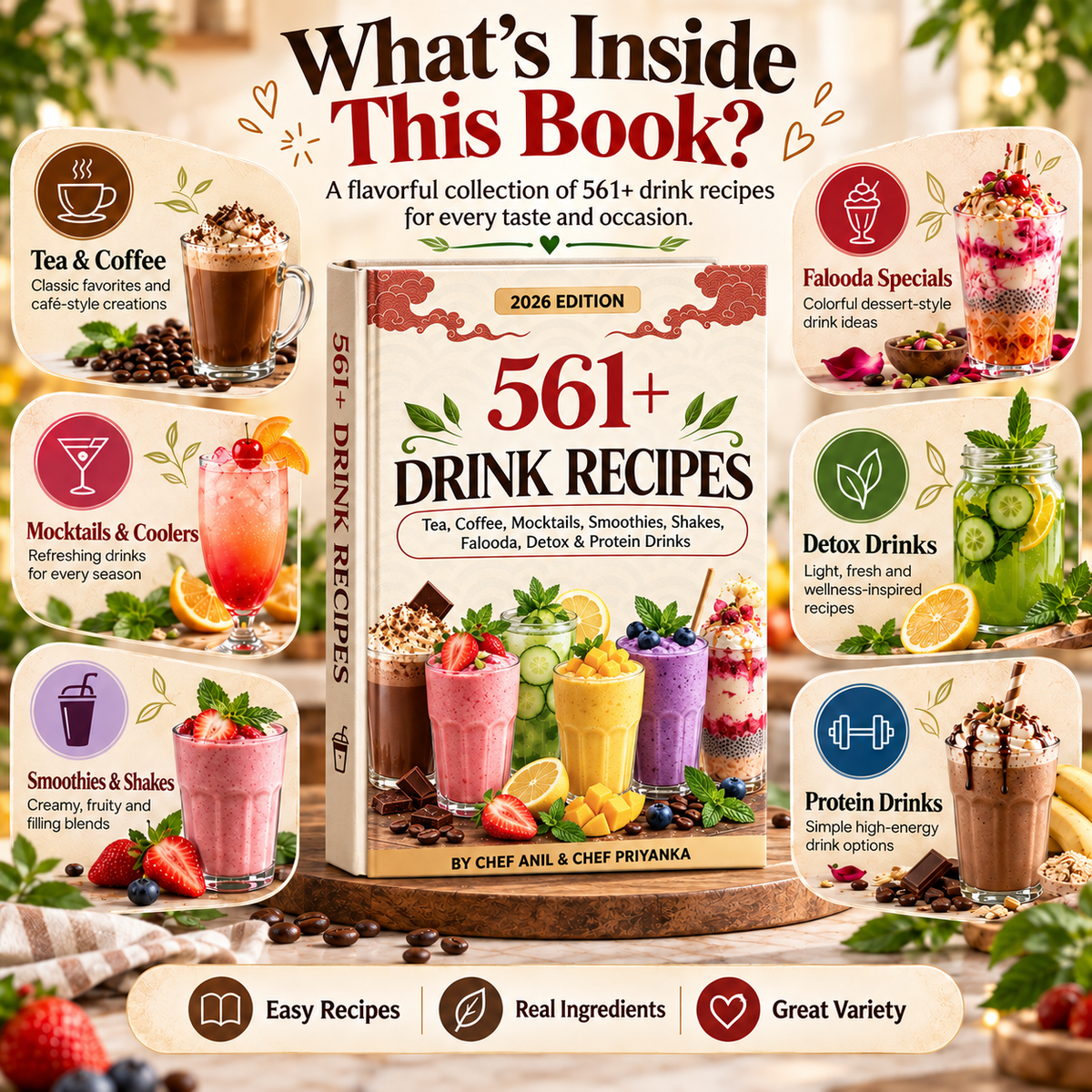 561+ Irresistible Drinks Collection – 8 Books, Endless Refreshment